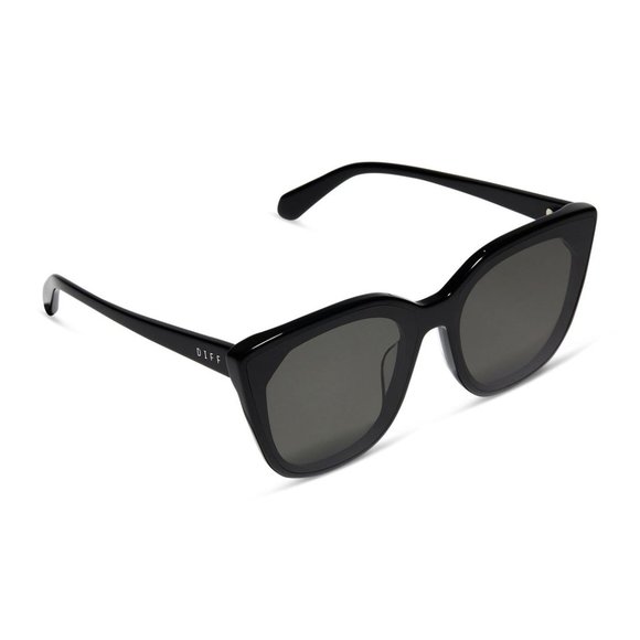 Diff - Gjelina Polarized Sunglasses in Black/Grey - Picture 4 of 5